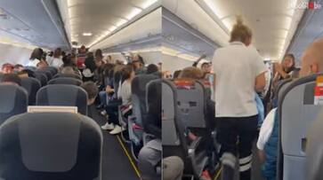woman gave birth inside flight just before take off woman gave birth inside flight just before take off