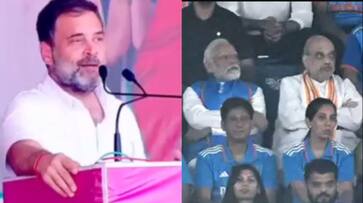 Rahul Gandhi takes dig at PM Modi after India s World Cup loss to Australia BJP hits back ppp Rahul Gandhi takes dig at PM Modi after India s World Cup loss to Australia BJP hits back ppp