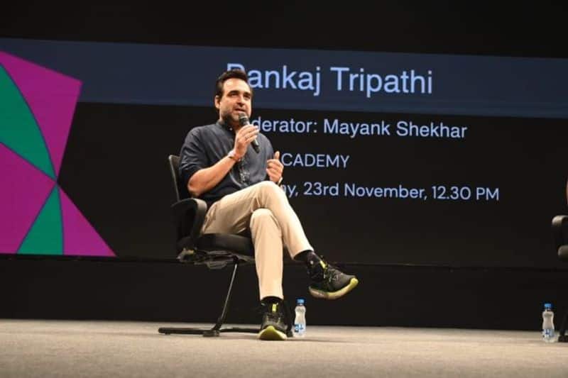 Pankaj Tripathi's Masterclass at IFFI 2023: Arrogance comes with fame when one forgets their roots