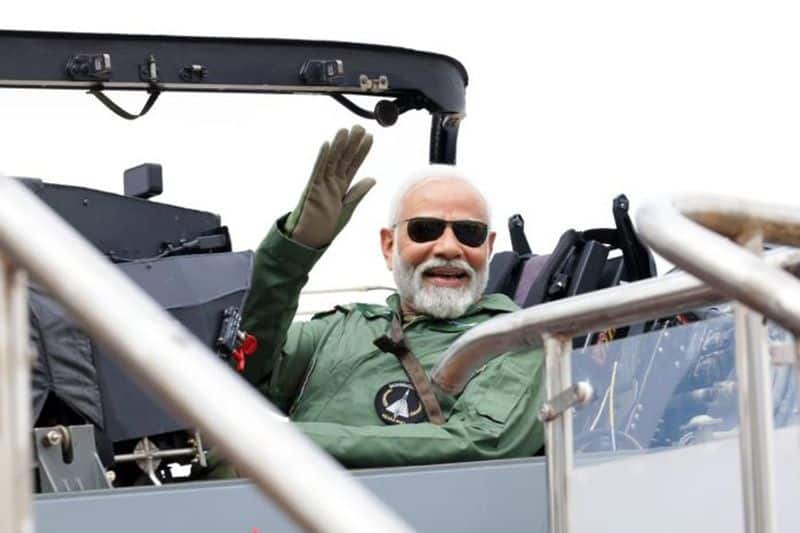 PM Modi takes flight in homegrown Tejas fighter in Bengaluru