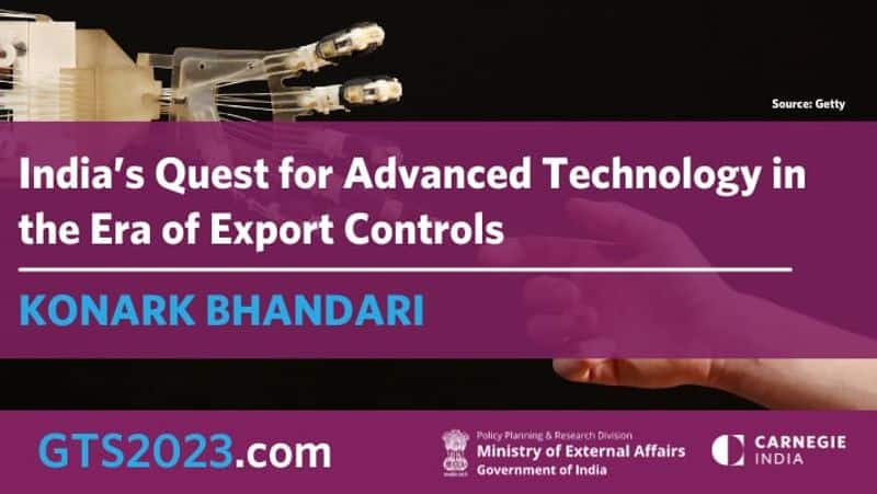 Konark Bhandari says that India Quest for Advanced Technology in the Era of Export Controls KRJ