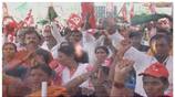Farmers protest in Freedom Park at bengaluru nbn