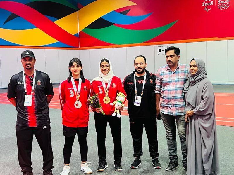 Indians won gold medal in saudi national games 