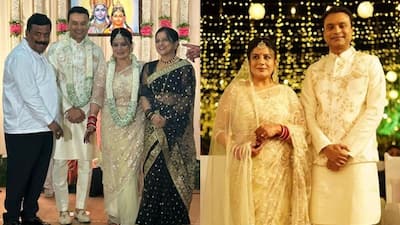 Pooja Gandhi mungaru male Movie Fame Male Hudugi ties knot vijay ghorpade in mantra mangalya concept san