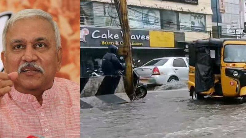 Heavy rains and floods in chennai.. narayanan thirupathy criticized DMK government tvk