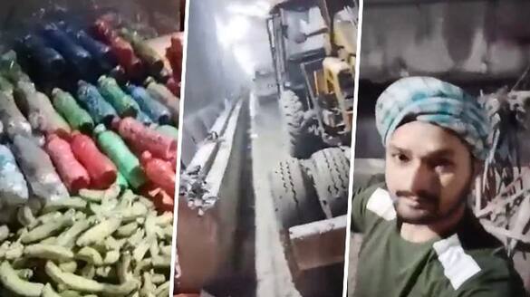 Viral Video: First glimpse of how 41 trapped workers survived inside Silkyara tunnel for 17 days (WATCH) snt