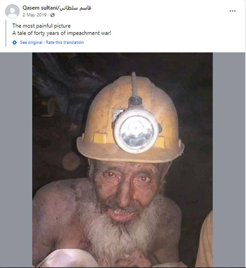 Viral photo of Uttarakhand Tunnel Collapse survivor is fake here is the fact check