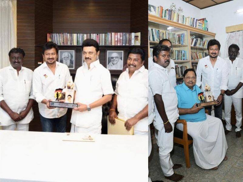 udhayanidhi stalin invites party president mk stalin and general secretary duraimurugan for dmk youth wing conference in salem vel