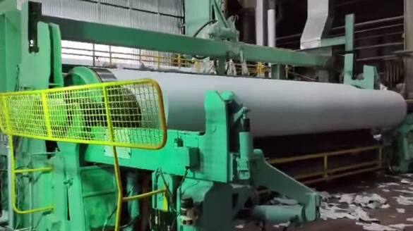 kppl newsprint paper production starts again joy 