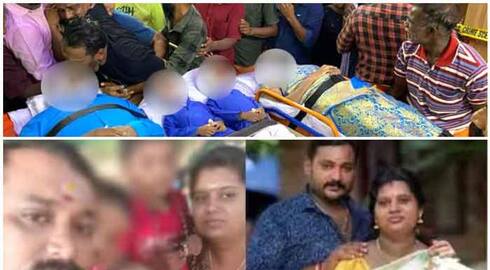 Blood cancer diagnosed soumya and family alappuzha shocking death last rites cry inconsolably funeral latest news asd 