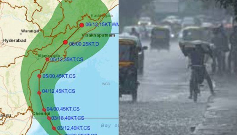 Cyclonic winds and heavy rains are lashing Chennai due to Cyclone Michaung KAK