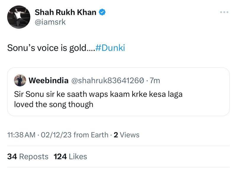 AskSrk Session: Shah Rukh Khan talks about his movie Dunki, parents, favourite Punjabi dish and more  RBA