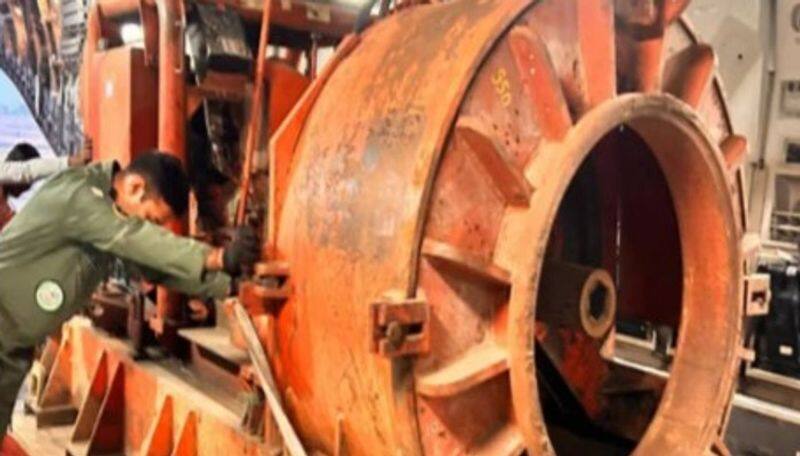 Uttarakhand Tunnel Accident Augar Machine save 41 lives augar machine return delhi zysa