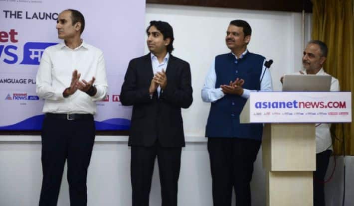 Asianet News Digital launches Marathi platform in Mumbai presence of Dy CM Devendra Fadnavis ckm