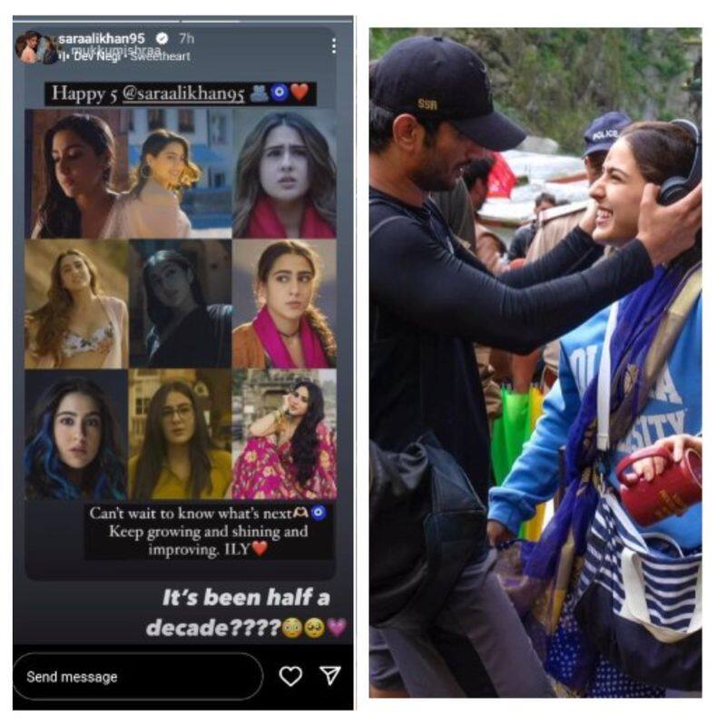 Sara Ali Khan completes 5 years in the industry; reflects on her journey with 'Kedarnath'; Read more ATG