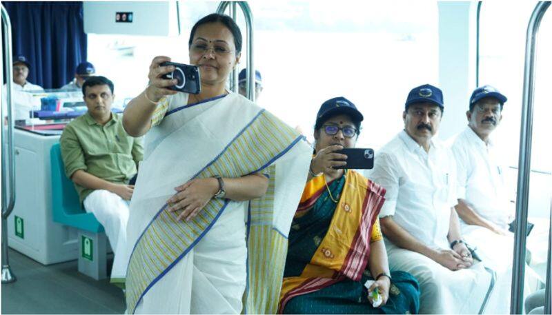 completely different experience Chief Minister Pinarayi Vijayan hand written wishes to Kochi Water Metro SSM