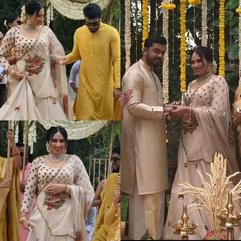 Malayalam actor Jayaram's daughter Malavika gets engaged; Check wedding details anr