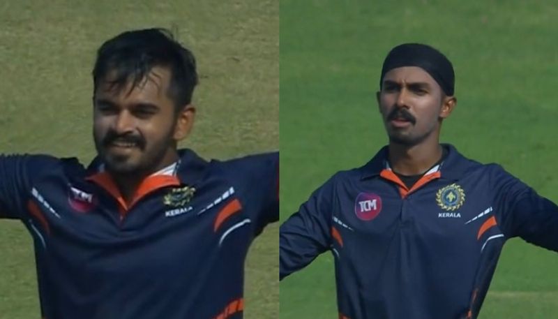 Vijay Hazare Trophy 2023 Kerala Cricket Team march to Quarter finals after beat Maharashtra by 153 runs 