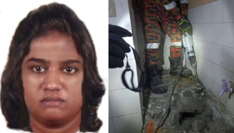 Indian Woman Found Dead Under Cement Floor in Bathroom Malaysia police seeks indian police help to find the culprit ans
