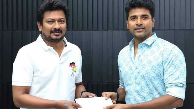 Actor Sivakarthikeyan donates 10 Lakh Rupees to Chief minister relief fund-rag