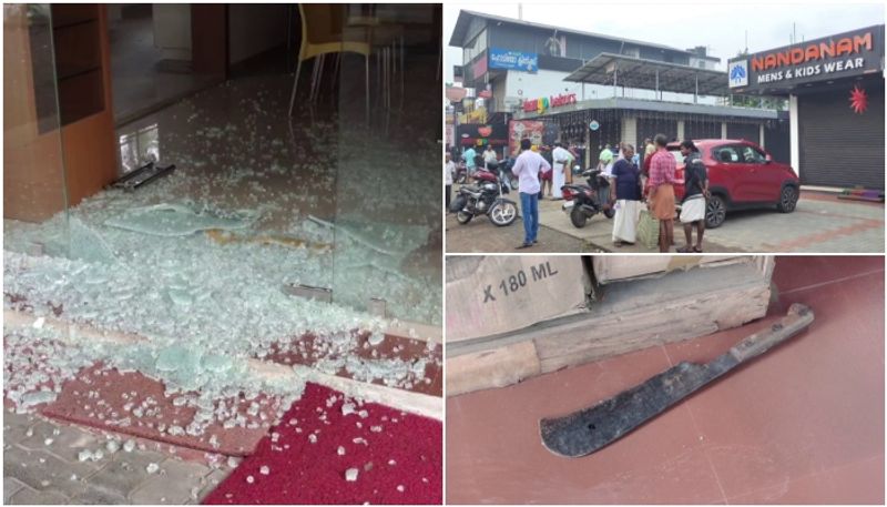 robbery in 7 shops of mapranam cctv video out apn