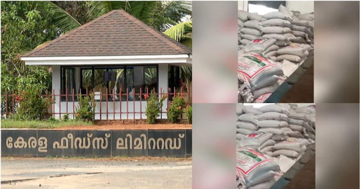 കേരള ഫീഡ്സ് ഉൽപാദിപ്പിച്ച കാലിത്തീറ്റയിൽ അണുബാധ, 50 ടണ്ണിലേറെ