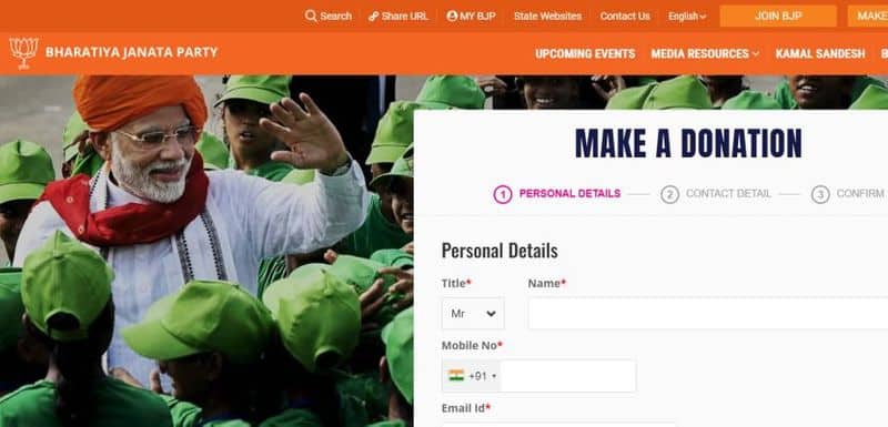 Congress launches 'Donate for Desh' campaign, but BJP owns 'Donate for Desh' website