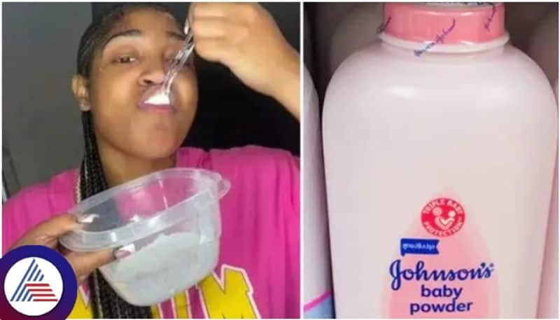 American and UK women are addicted to consuming Johnson Baby Powder their spend 10000 dollars sat
