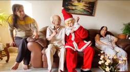 When Santa Claus visited the elderly in Bengaluru, Salem and Mysuru (WATCH)
