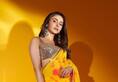 bollywood actress rakul preet singh latest saree design kxa 
