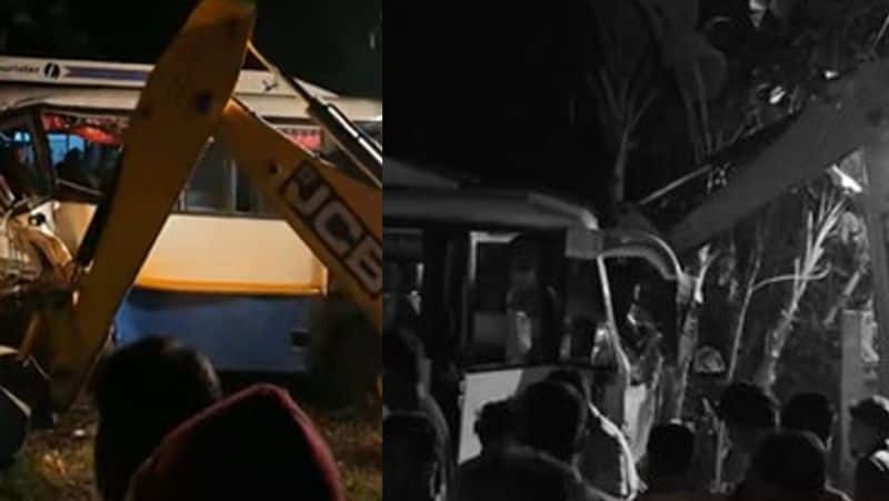 Pudukkottai Road Accident...5 ayyappa devotees died tvk
