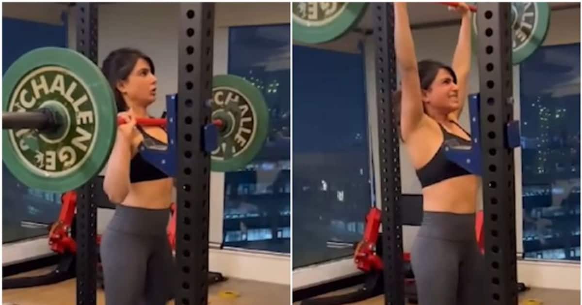 Watch: Samantha Ruth Prabhu shows strength in intense gym session; powers through heavy lifting