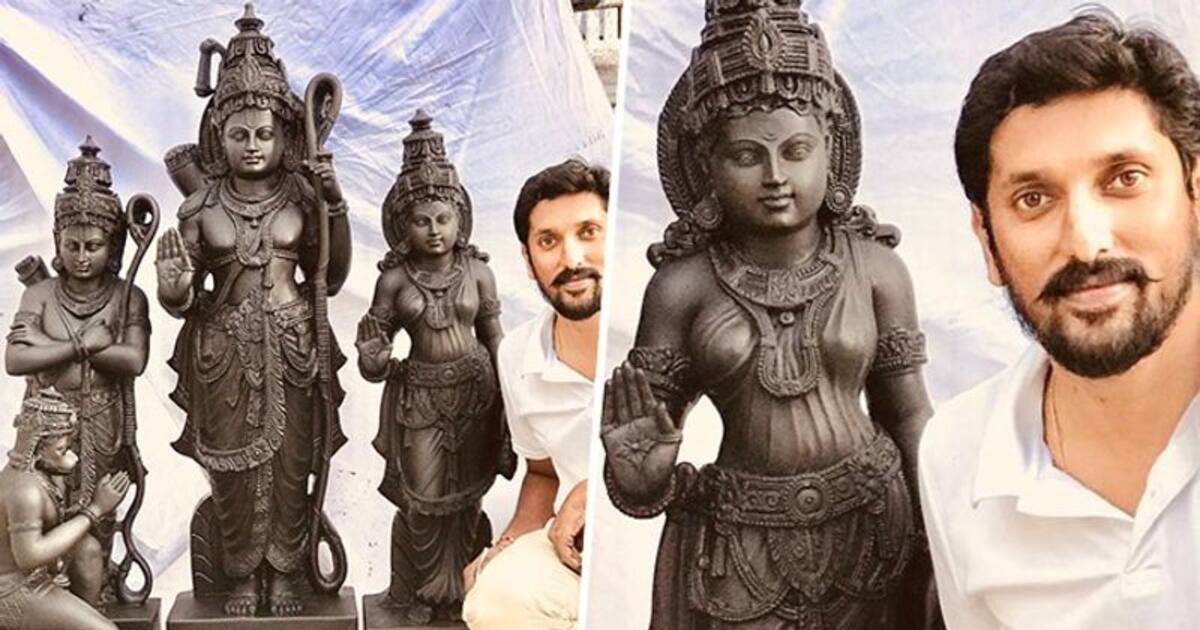 Lord Ram idol by Karnataka sculptor Arun Yogiraj chosen for Ayodhya's ...