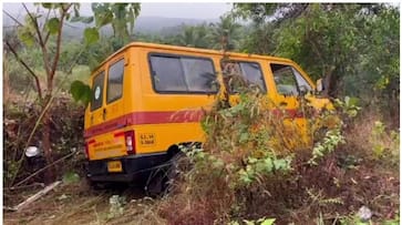 School bus accident in Kasaragod 12 students were injured nbu