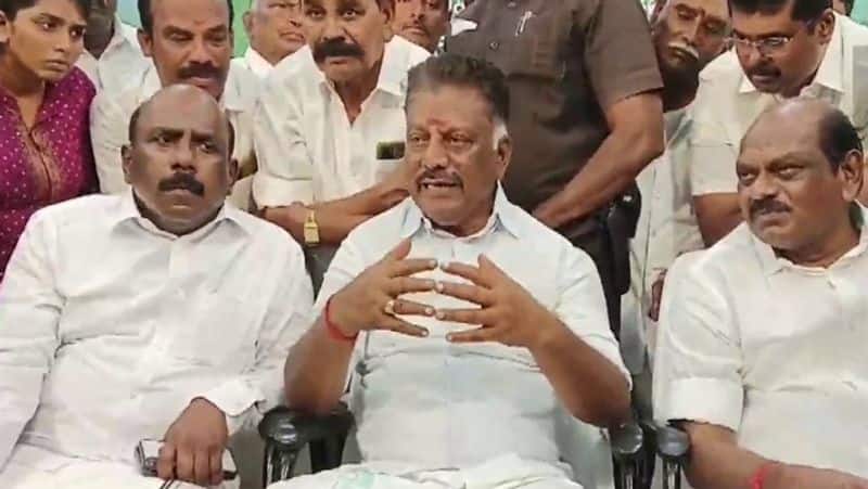Parliament Election 2024...O. Panneerselvam sudden consultation with supporters till midnight tvk
