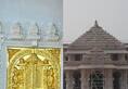 ayodhya prana pratishtha ceremoney gold plated door installed in ram mandir zrua