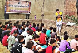 inspirational story of Akash Yadav eduaction to needy children by  Royal Krishna Foundation Shikohabad zrua