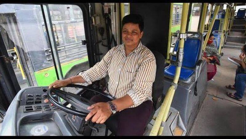Meet Sarita dtc first female bus driver delhi telangana iwh