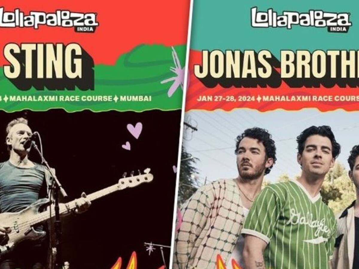 Lollapalooza India 2024: The Jonas Brothers, The Rose; 5 acts to