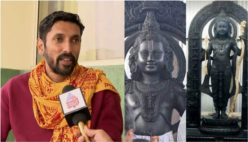 Asianetnews Exclusive Interview with Ram Lalla Idol Sculptor Arun Yogiraj - bsb