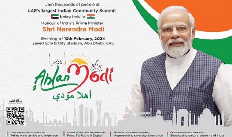 ahlan modi a grand welcome planned for india s prime minister by vibrant indian diaspora ash