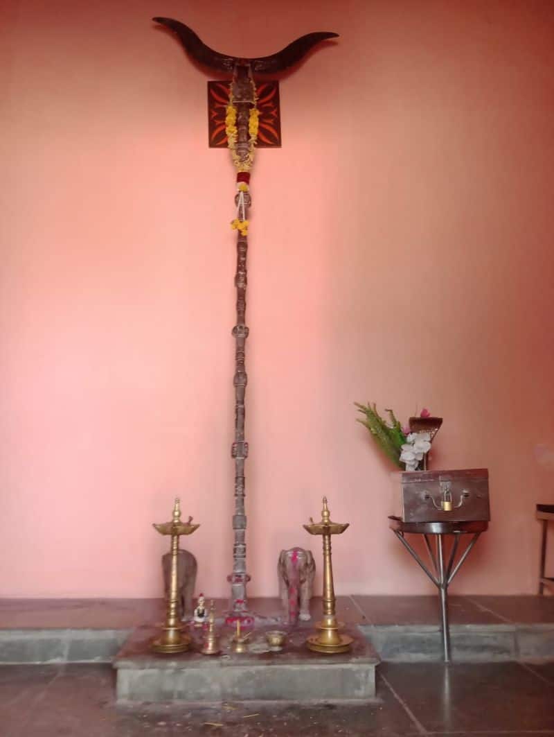 Sri Rama used at treta yuga huge arrow has been found at Yadgir sat