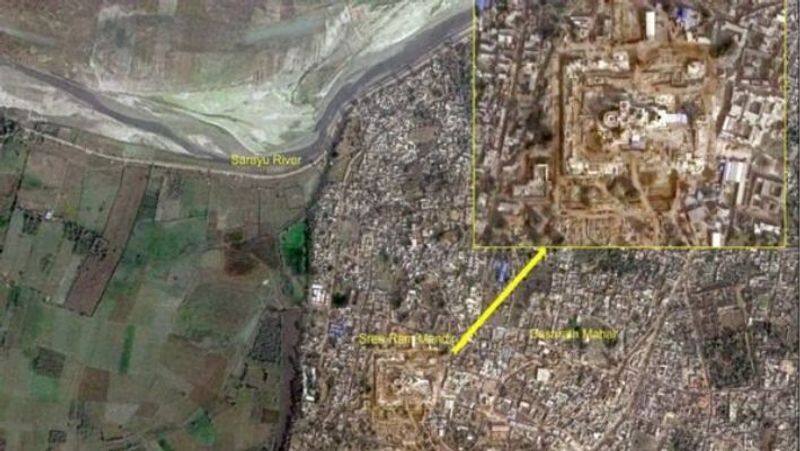 The Ayodhya Ram Mandir site as seen from orbit by ISRO satellites-rag