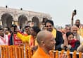 ayodhya ram mandir latest news today in hindi cm yogi adityanath in aydohya latest photos kxa 