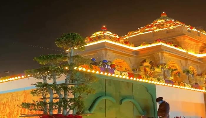 Ayodhya Ram Mandir: Thousands of devotees queue up for darshan a day after grand ‘Pran Pratishtha’