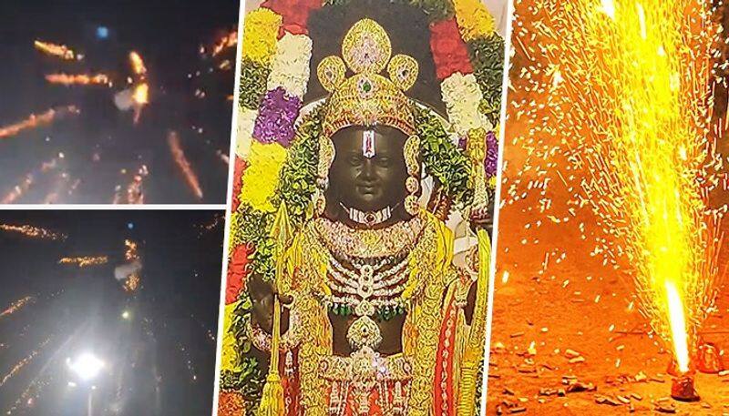 India celebrates Diwali 2.0 with diyas and fireworks after Ram Mandir Pran Pratishtha; videos go viral (WATCH)