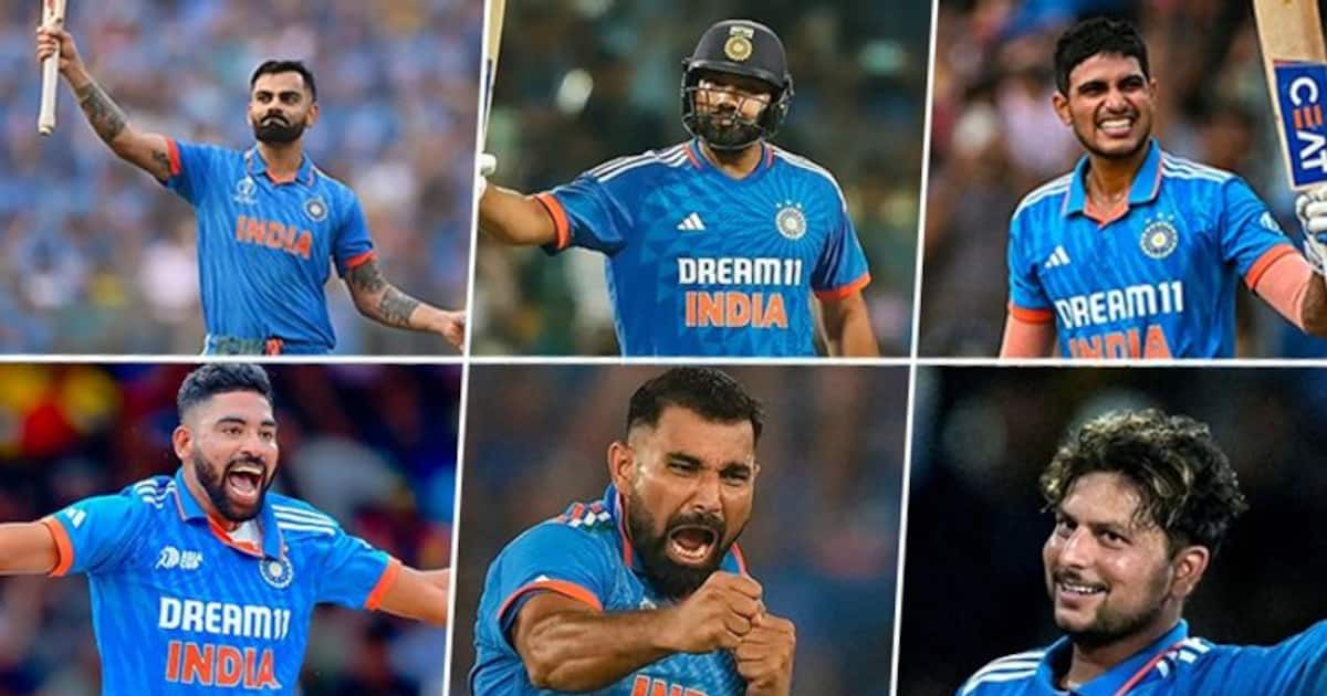 6 Indian players feature in ICC ODI Team of the Year 2023; Rohit Sharma