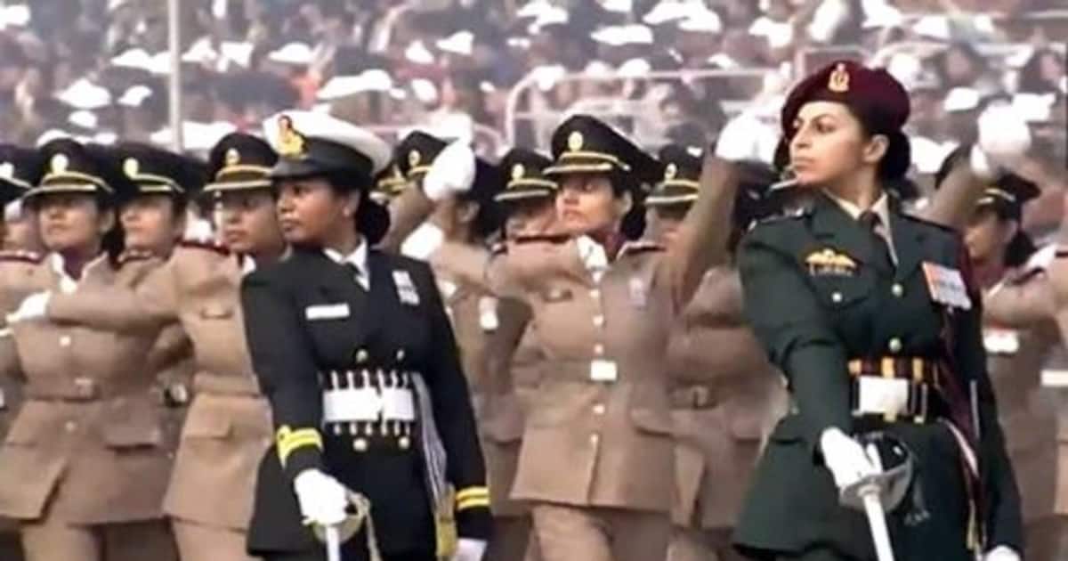 Republic Day 2024 Parade Allwomen Armed Forces Medical Services