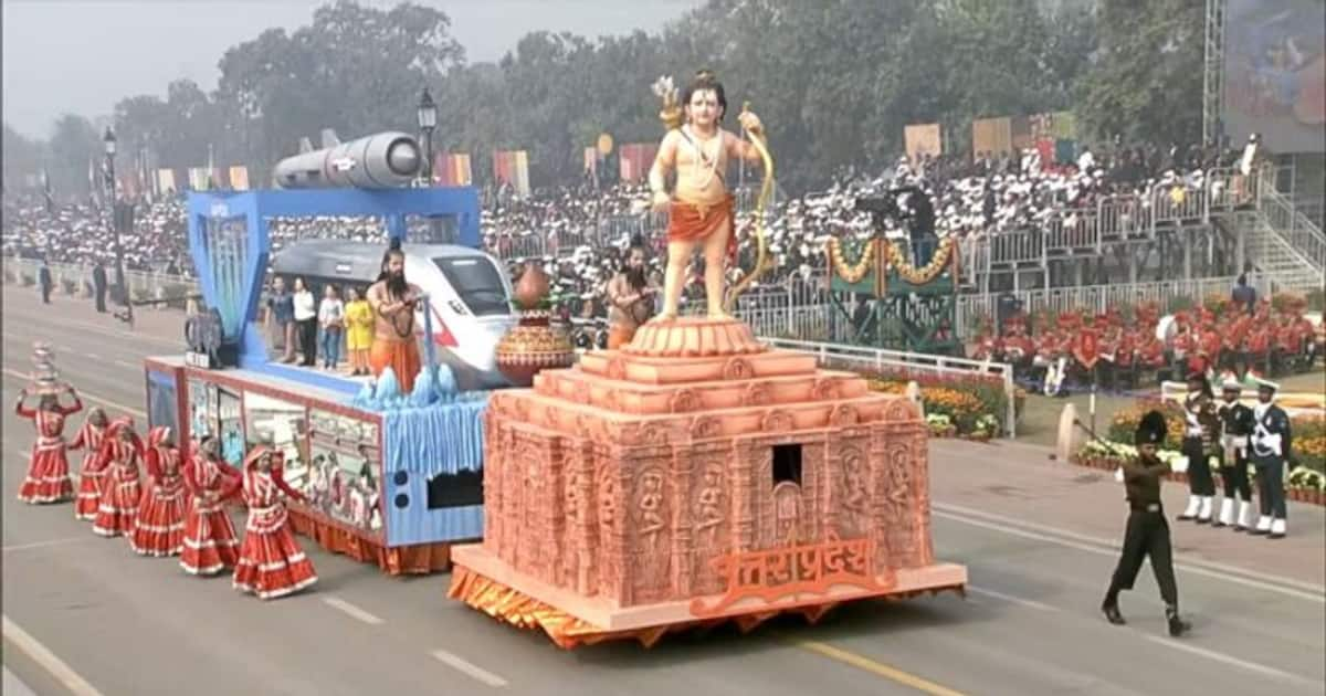 Republic Day 2024: Uttar Pradesh's tableau shows Ram Lalla idol; CM ...