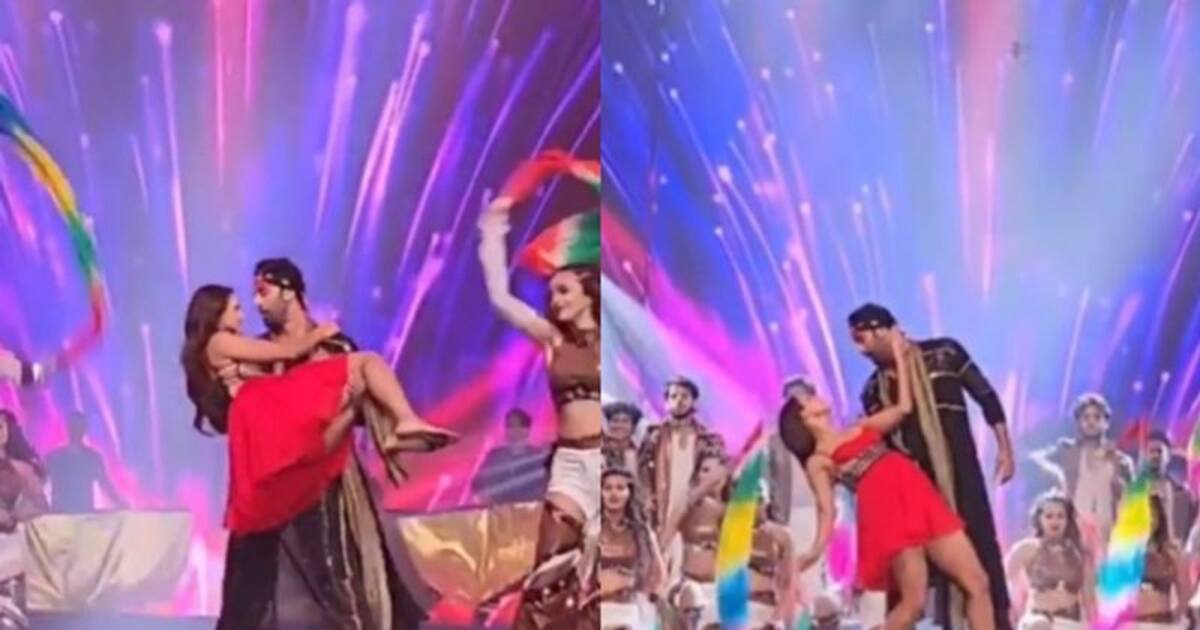 69th Filmfare Awards: Ranbir Kapoor, Triptii Dimri steamy dance on ...